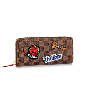 LOUIS VUITTON-M13408 루이비통 블랙 모노그램 LV x TM 클레망스 월릿