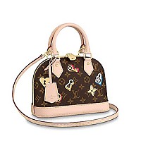 [스페셜오더]LOUIS VUITTON-M51925 루이비통 모노그램 베르니 로즈 발레린 알마 BB