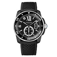 [스페셜오더]Cartier-W0006 까르띠에 칼리브 드 까르띠에 다이버 스테인레스 스틸 워치 42mm
