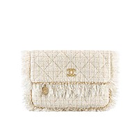 [스페셜오더]CHANEL-A91824 샤넬 트위드 골드 메탈 레드 클러치 백