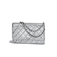 CHANEL-AP1450 샤넬 블랙 램스킨 골드볼 WOC 월릿 온 체인 19cm