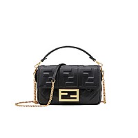 [스페셜오더]FENDI-8BS045 펜디 블랙 미니 바게트 체인 백