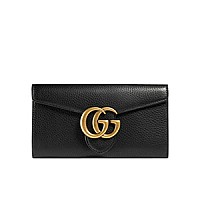 [스페셜오더]GUCCI-400586 6339 구찌 GG 마몽 더블 G 클래식 레드 장지갑