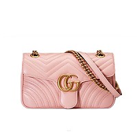 GUCCI-443497 4143 구찌 블루 GG 데님 GG 마몽 스몰 숄더백